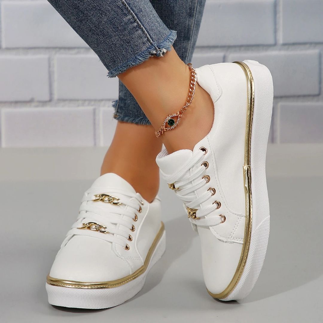 Levoire | Chaussures Pour Femmes Tendance Et Confortables Avec Semelle Ergonomique Blanc