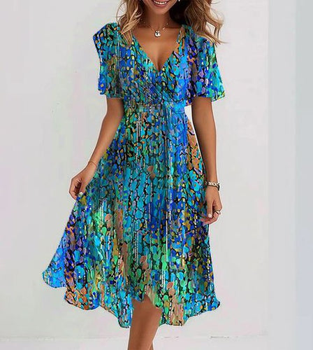 Levoire | Robe Midi Bleue