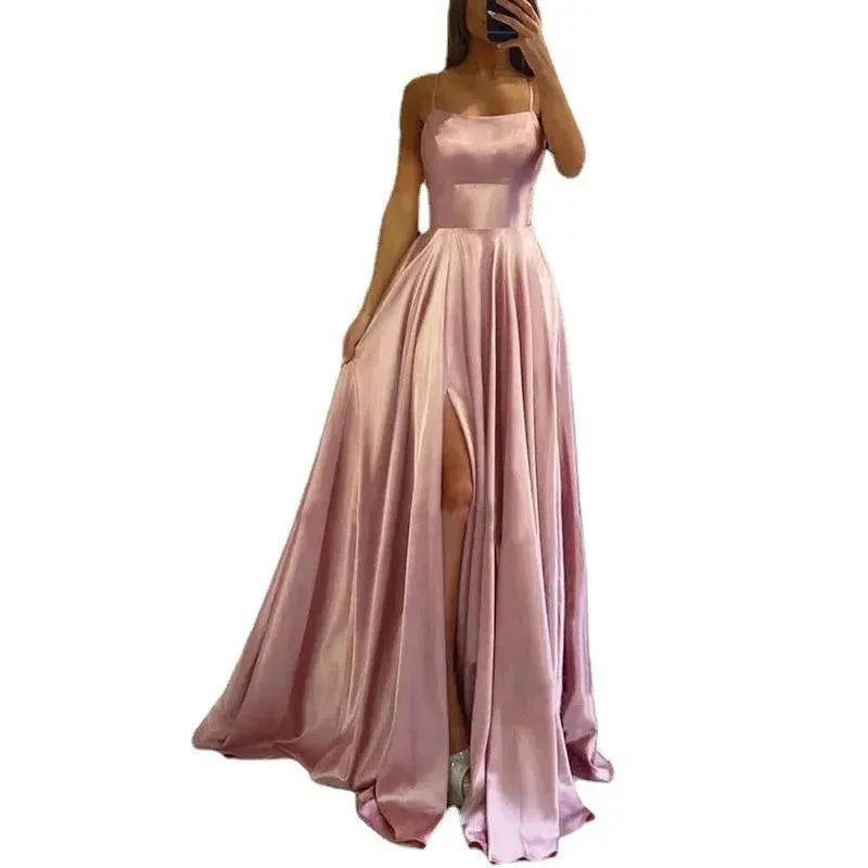 Levoire | Robe de soirée élégante en satin brillant