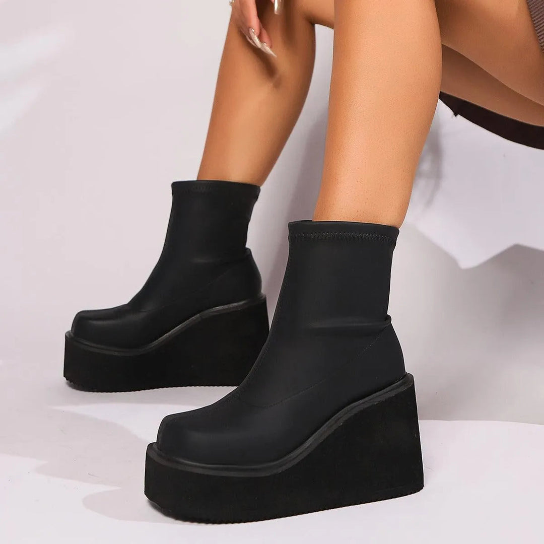 Levoire | Bottes en liège et à plateforme