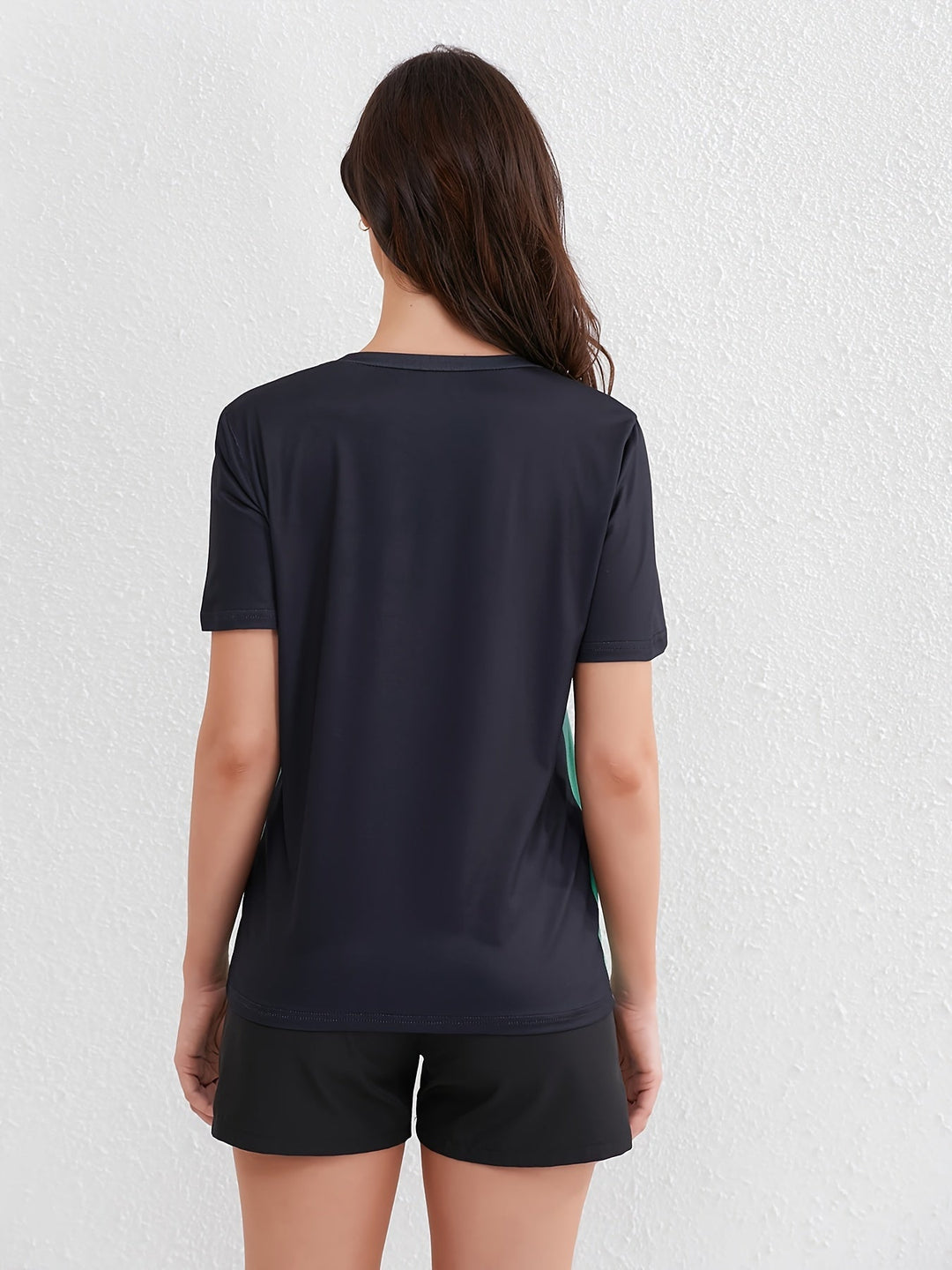 Levoire | T-Shirt De Sport Femme Ombre À Manches Courtes