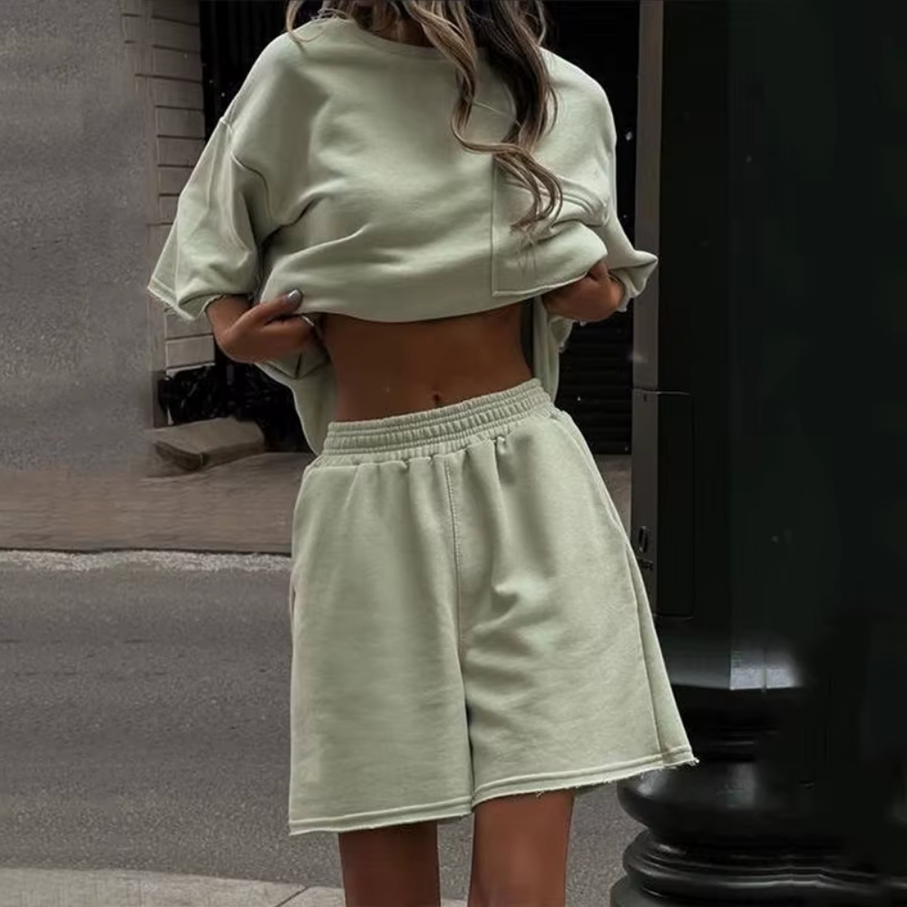 Levoire | Ensemble D'Été Minimaliste Pour Un Style Sans Effort