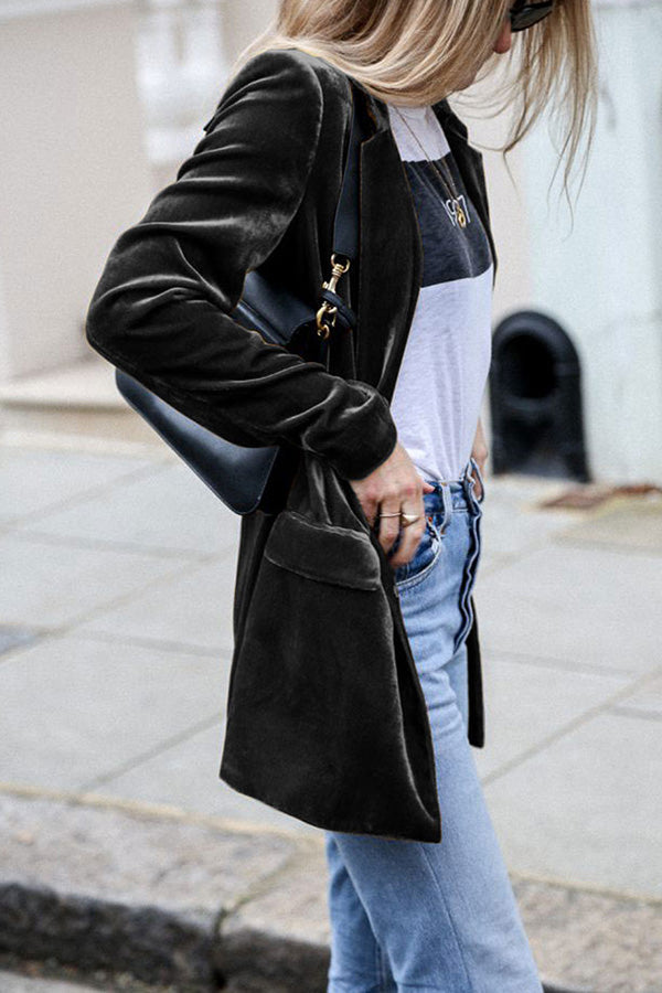 Levoire | Blazer En Velours Pour Femmes
