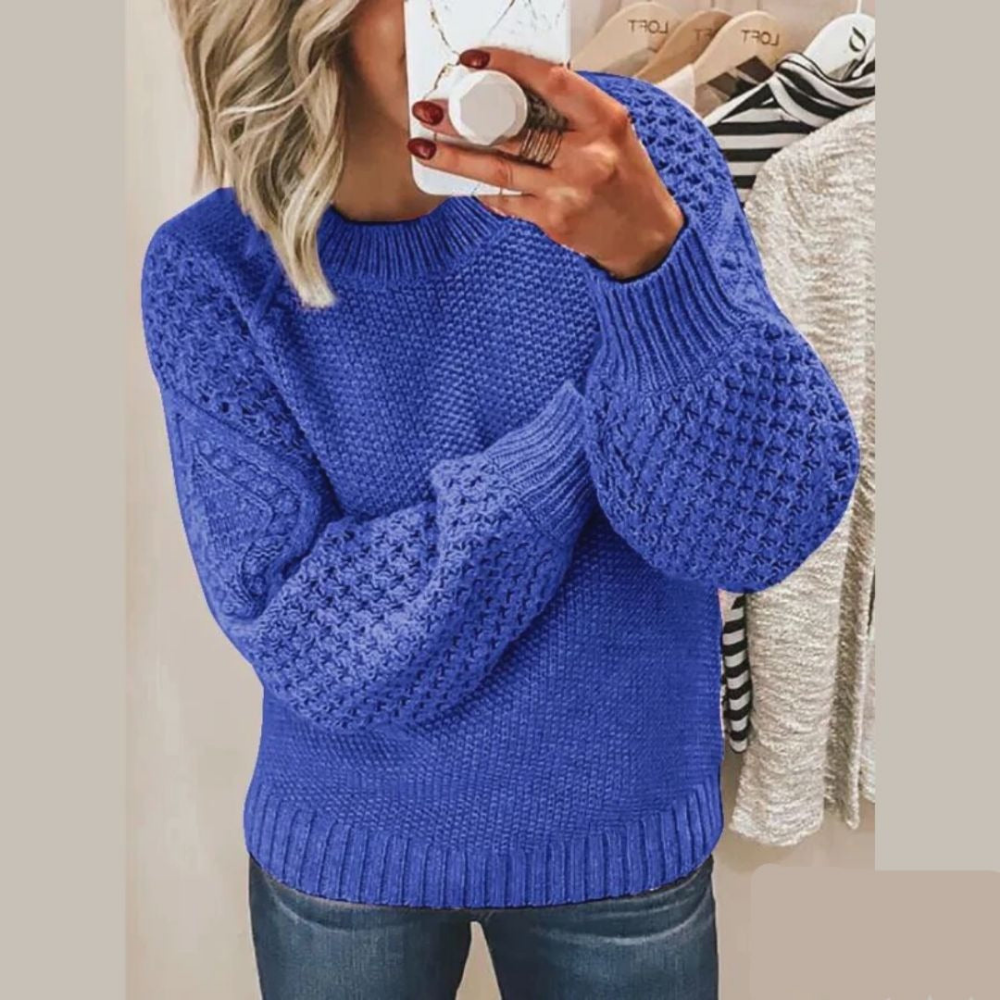 Levoire | Pull En Tricot Avec Des Manches Ballon