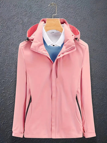 Levoire | Veste à capuche longue à manches longues imperméable