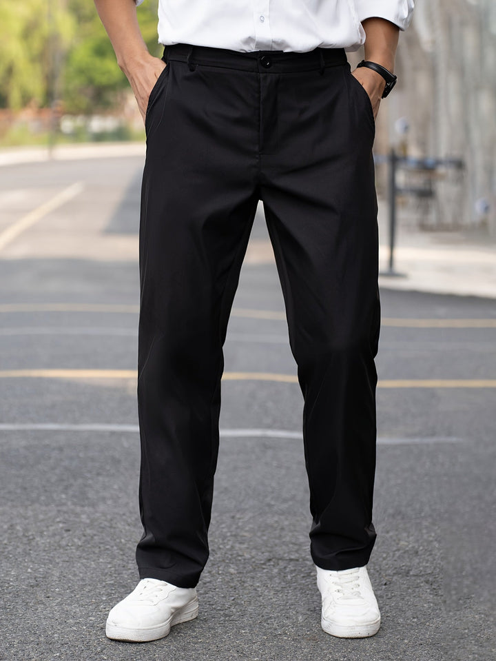 Levoire | Pantalon De Magasin De Vêtements Slim Fit Polyvalent