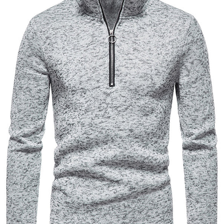 Levoire | Costumes En Tricot Pour Hommes Avec Zip À Mi-Hauteur Et Col Montant