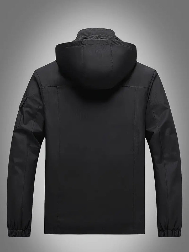 Levoire | Veste À Capuche Imperméable À Manches Longues Avec Poches