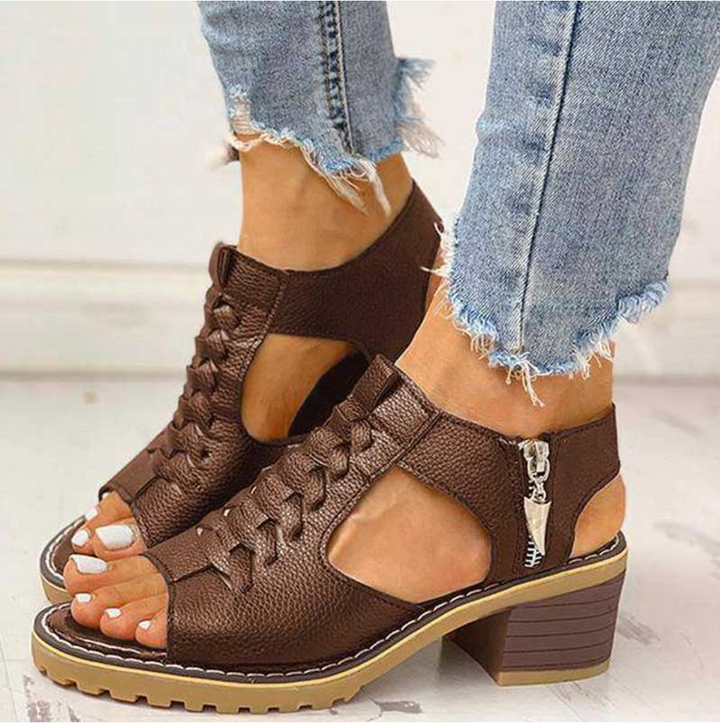 Levoire | Chaussures À Plateforme Braun