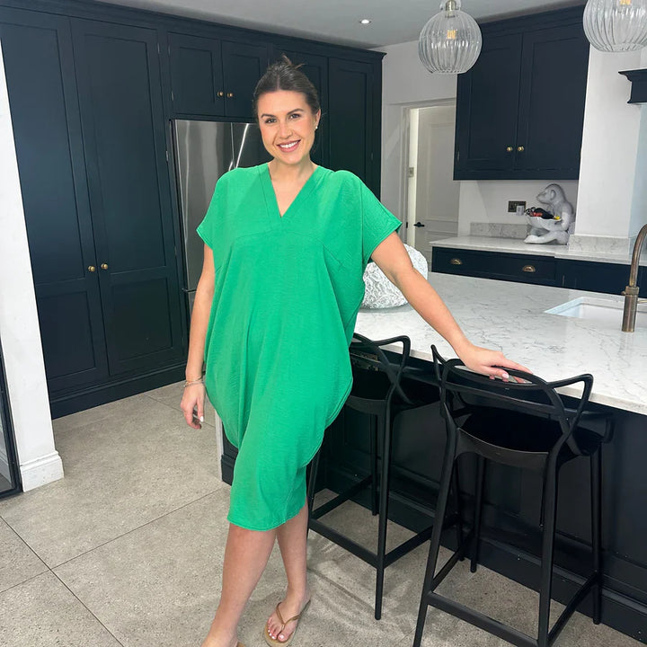Levoire | Robe De Loisirs Élégante Et Stylée Vert