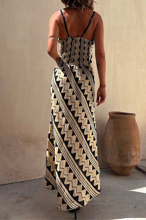Levoire | Robe À Motif Ethnique