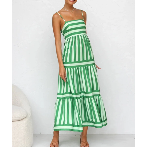 Levoire | Robe d'été midi sans manches pour femmes