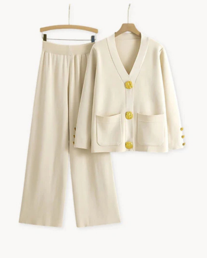 Levoire | Ensemble Tricoté Luxe Crème