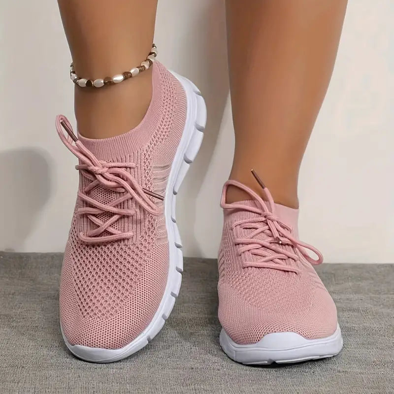 Levoire | Baskets En Maille Orthopédiques Respirantes Pour Femmes Rosa