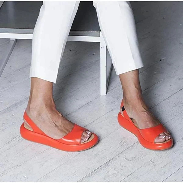 Levoire | Chaussures D'Été Pour Femmes Orange