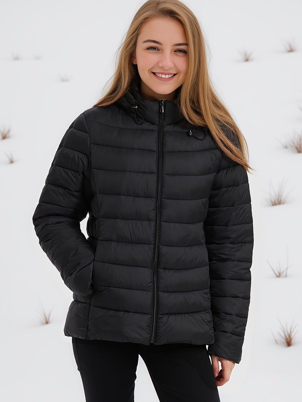 Levoire | Veste à Capuche Zippée à Manches Longues Chaleureuse