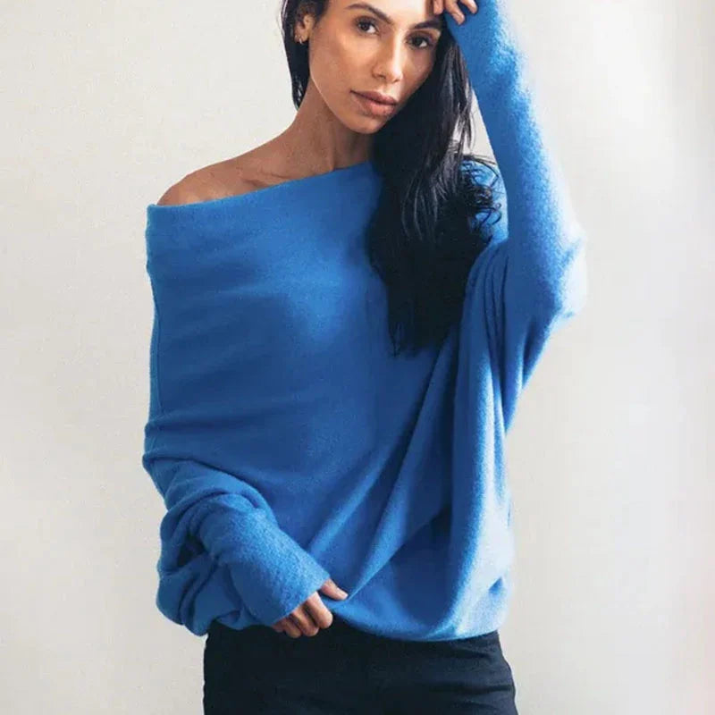 Levoire | Pull Luxueux Pour Femmes Pour Un Look Raffiné Bleu marine