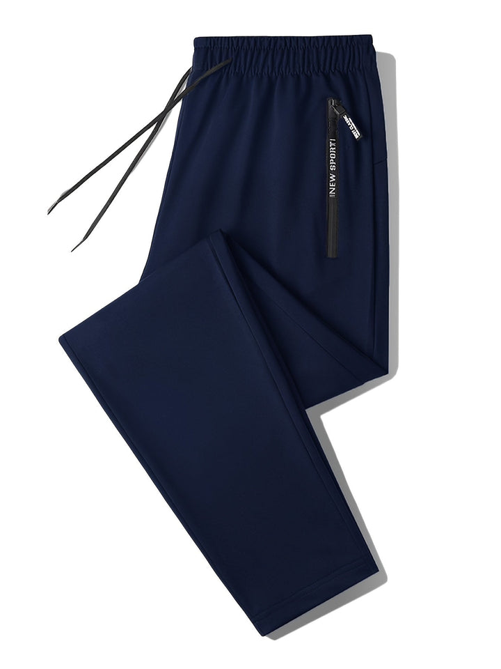 Levoire | Série De Pantalons De Jogging Bicolores Avec Des Bords Côtelés