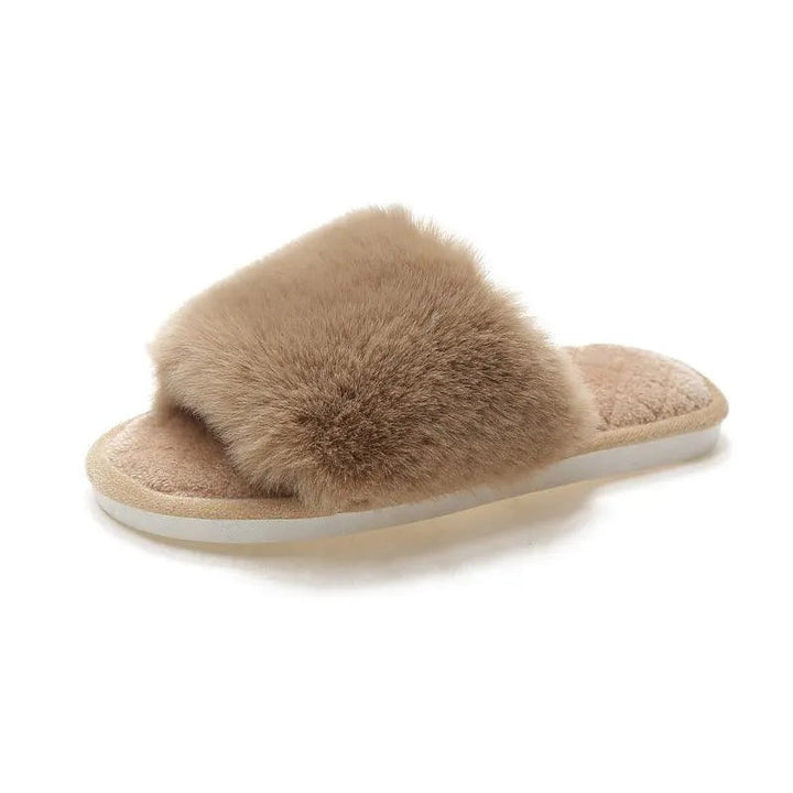 Levoire | Chaussure plate en coton chaude Khaki