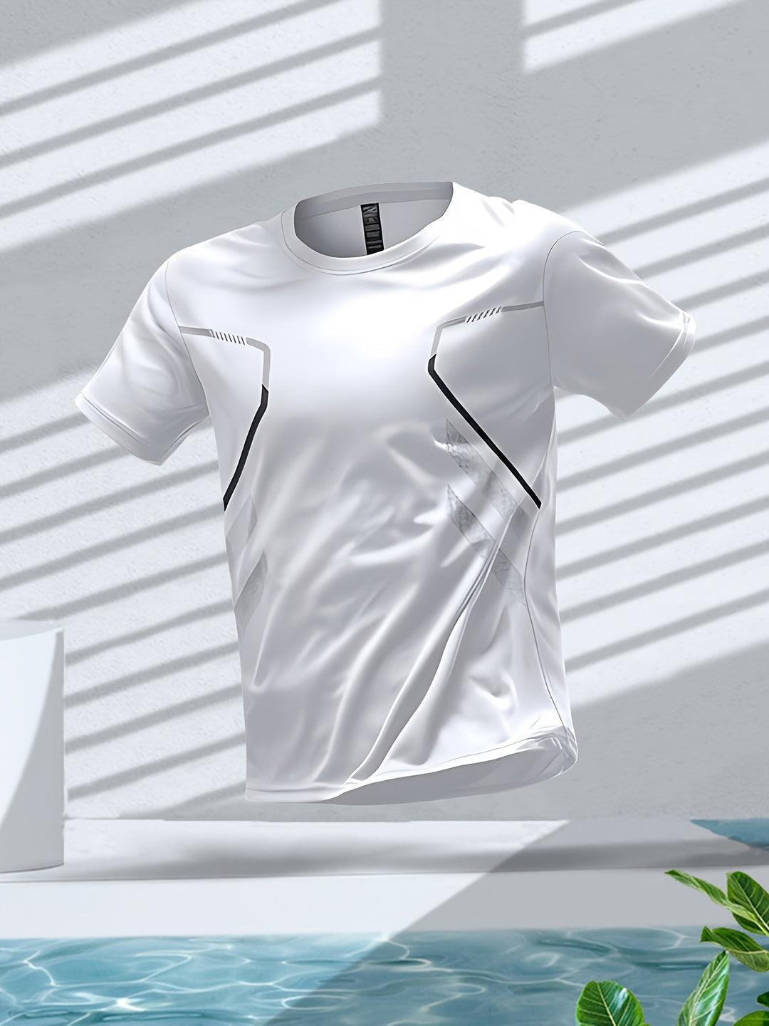Levoire | T-Shirt Coloré Pour Hommes En Tissu À Séchage Rapide À Manches Courtes