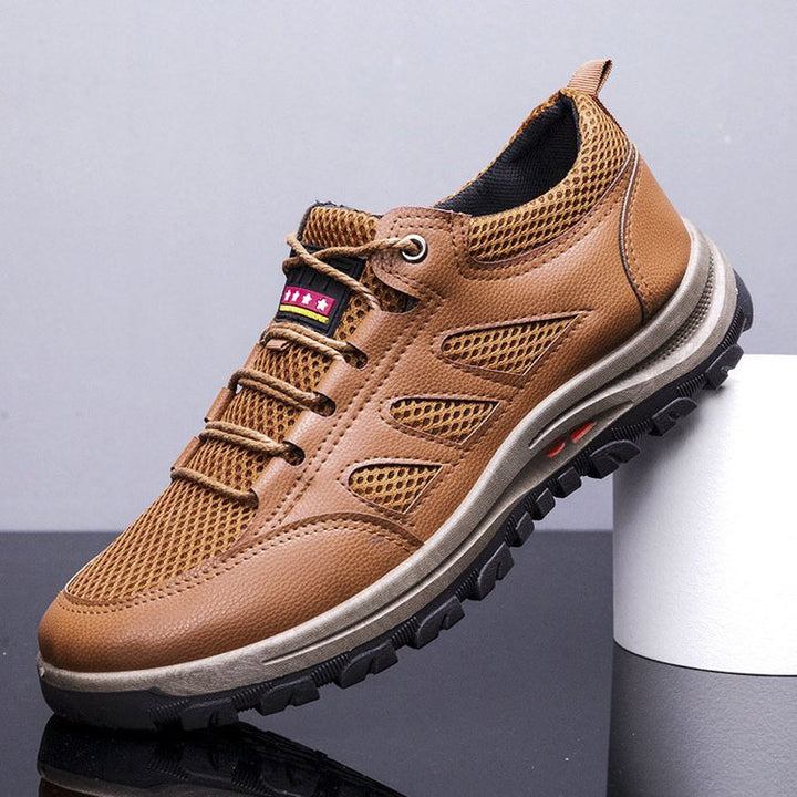 Levoire | Chaussures orthopédiques à lacets antidérapantes Marron Clair