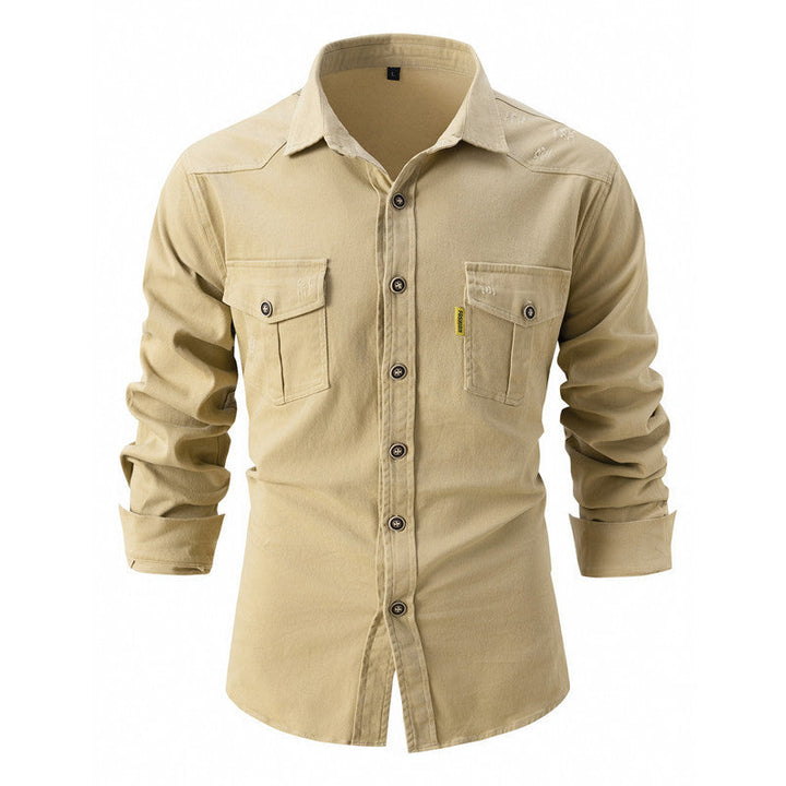 Levoire | Chemise En Denim Khaki