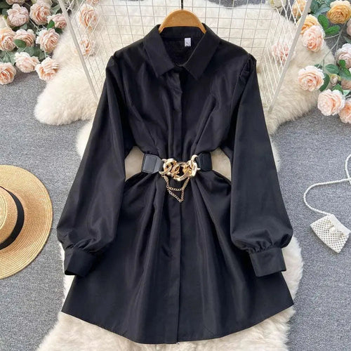 Levoire | Robe avec boucle métallique