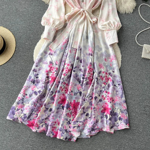 Levoire | Robe en chiffon Kukka avec des épingles à nourrice au col