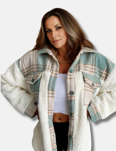Levoire | Veste Tendance Avec Design En Patchwork