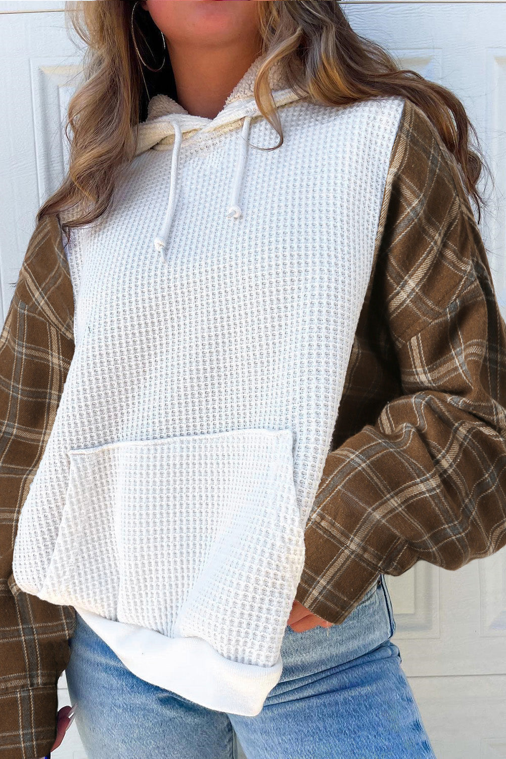 Levoire | Sweat à capuche polyvalent et douillet Blanc 100%Polyester