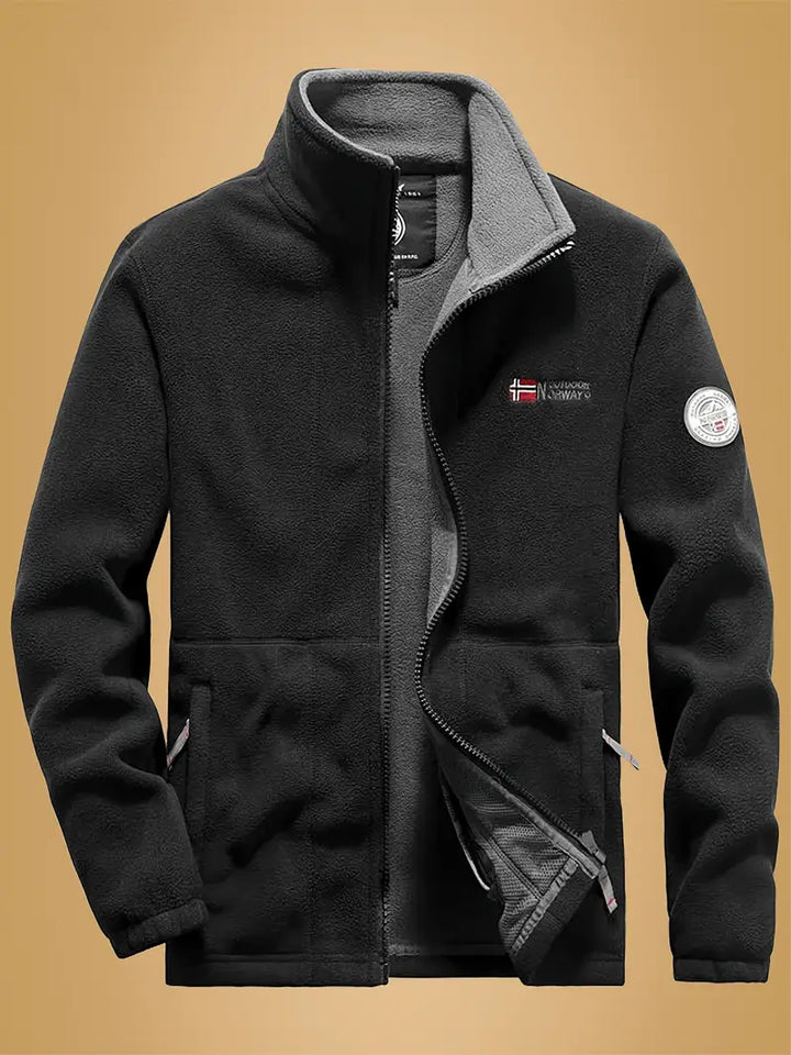 Levoire | Veste En Fleece Chaude Noir