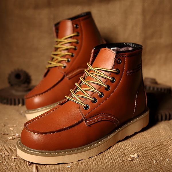 Levoire | Bottes D'Hiver Rétro Kaki