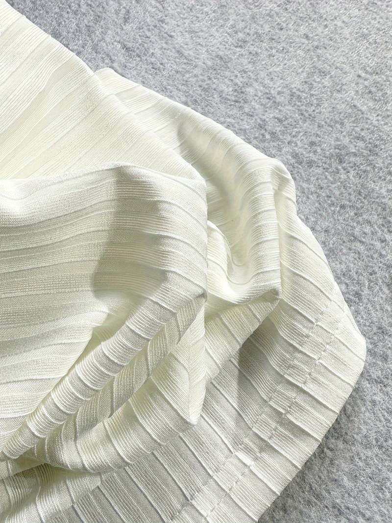 Levoire | Débardeur En Tricot Côtelé Avec Une Haute Teneur En Élasthanne Et Un Décolleté En V