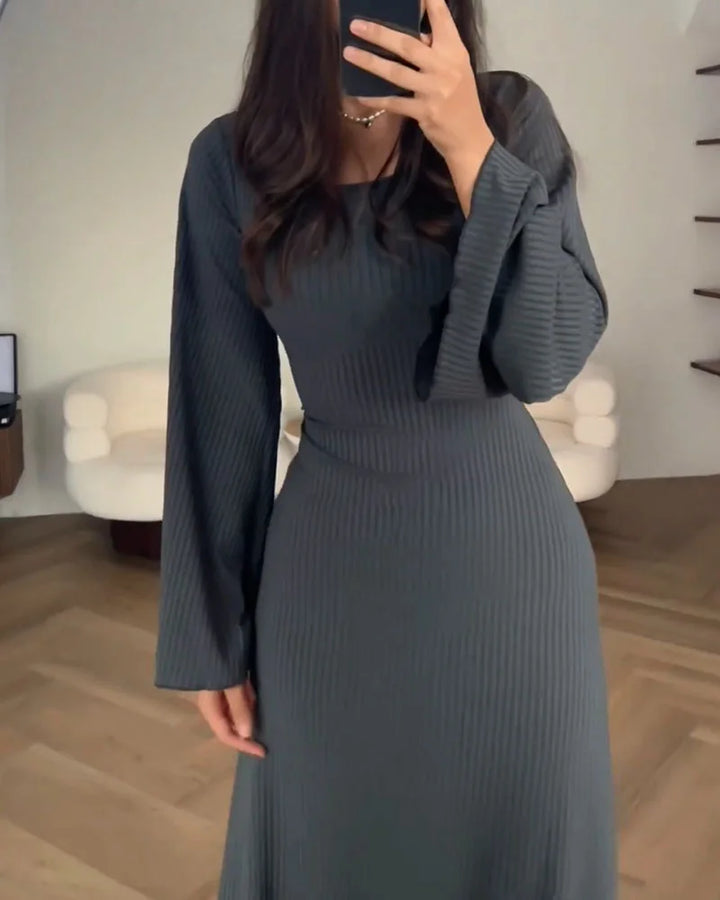 Levoire | Robe Élégante À Manches Longues