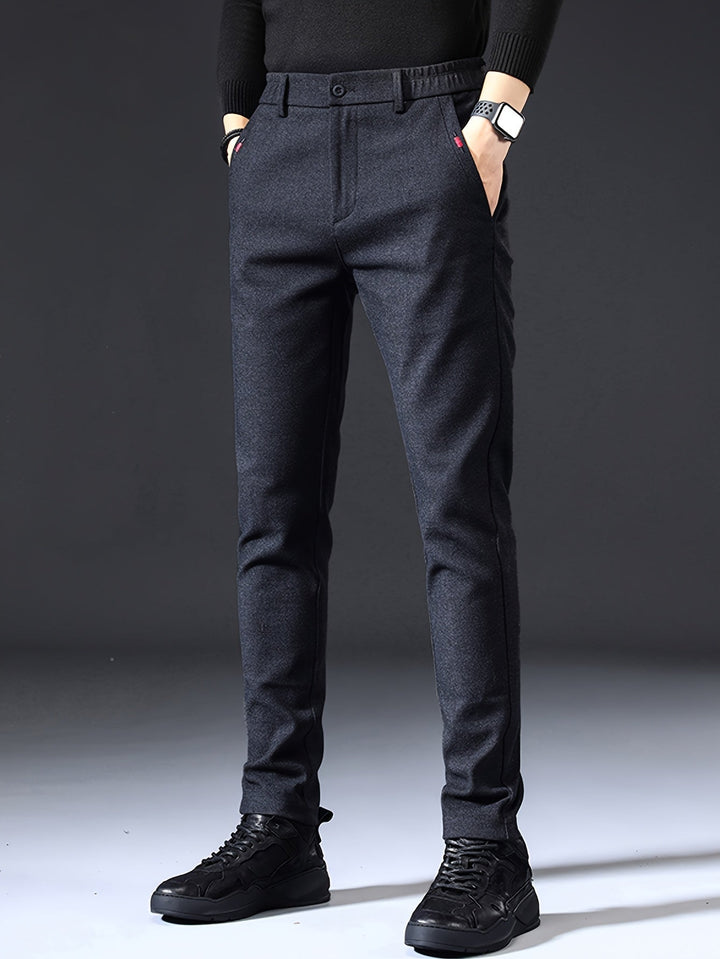 Levoire | Pantalons En Tonneau Unicolores Avec Poches Pour Femmes Bleu
