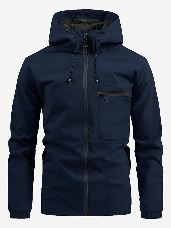 Levoire | Veste À Capuche Décontractée Pour Hommes Avec Poches Zippées