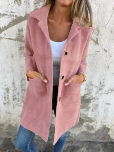 Levoire | Veste Femme En Rose À Boutons