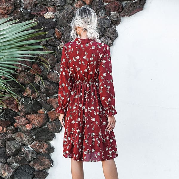 Levoire | Robe Chiffon Motif Floral