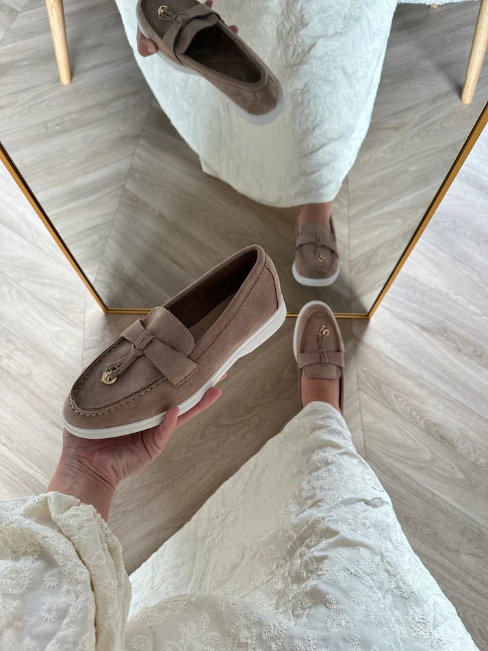 Levoire | Mocassins En Suedine BRAUN
