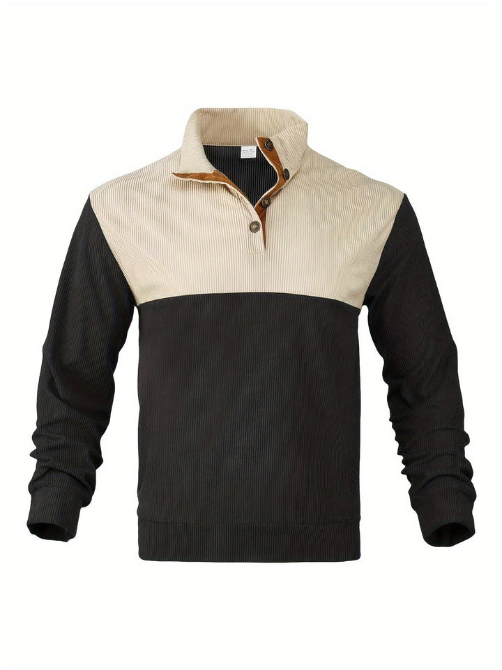 Levoire | Pull Chaud Pour Hommes Aux Couleurs Rétro