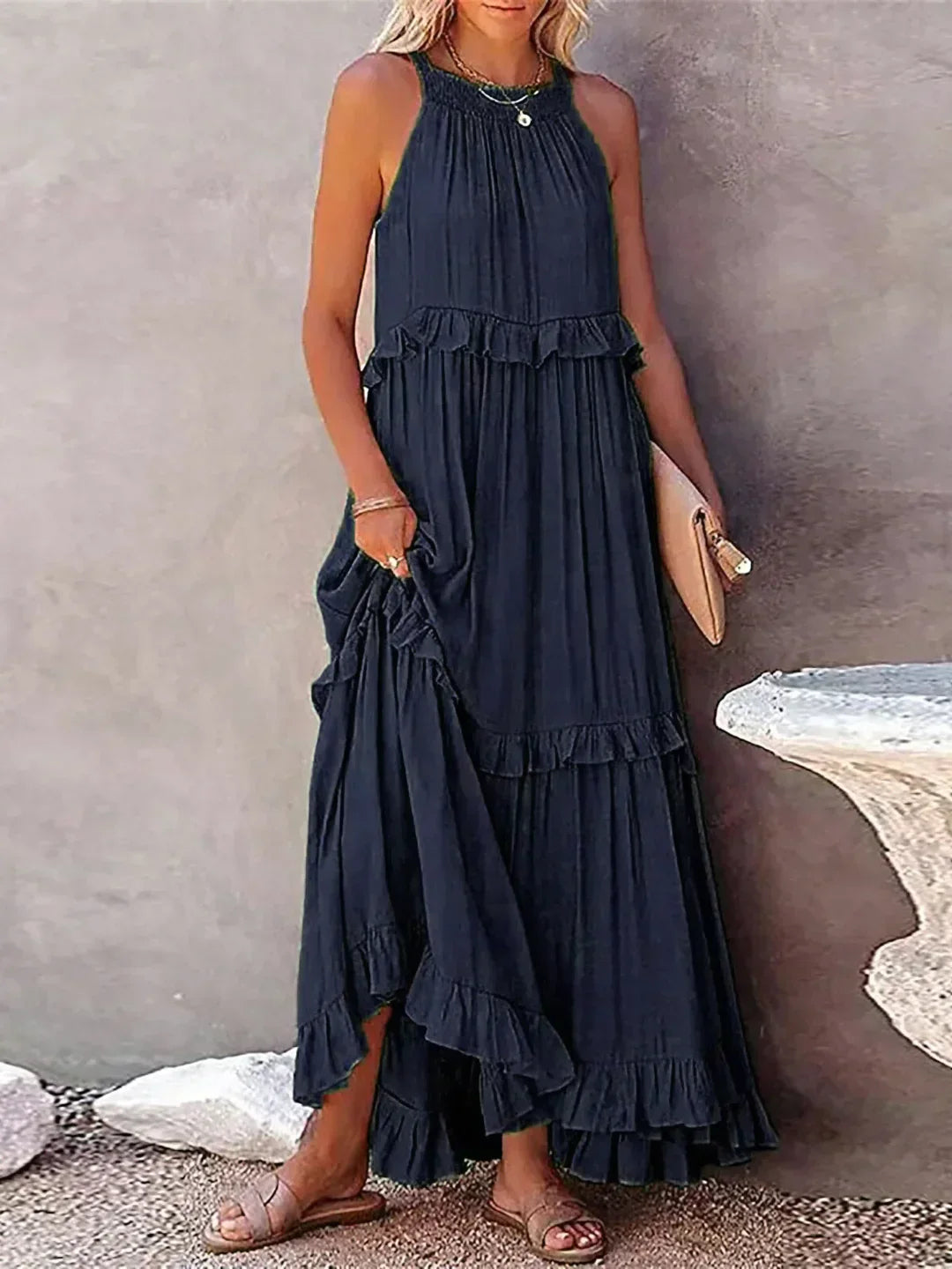 Levoire | Robe D'Été Locker Bleu marine (encore quelques-uns en stock)