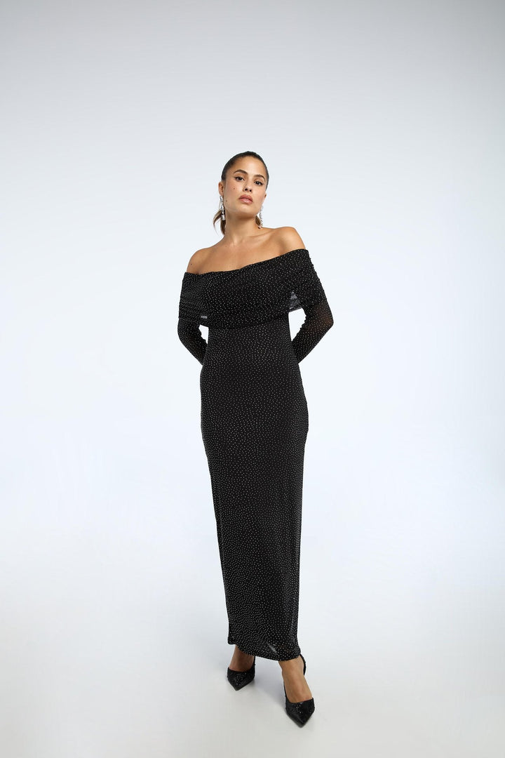 Levoire | Robe Maxi Épaule Dénudée