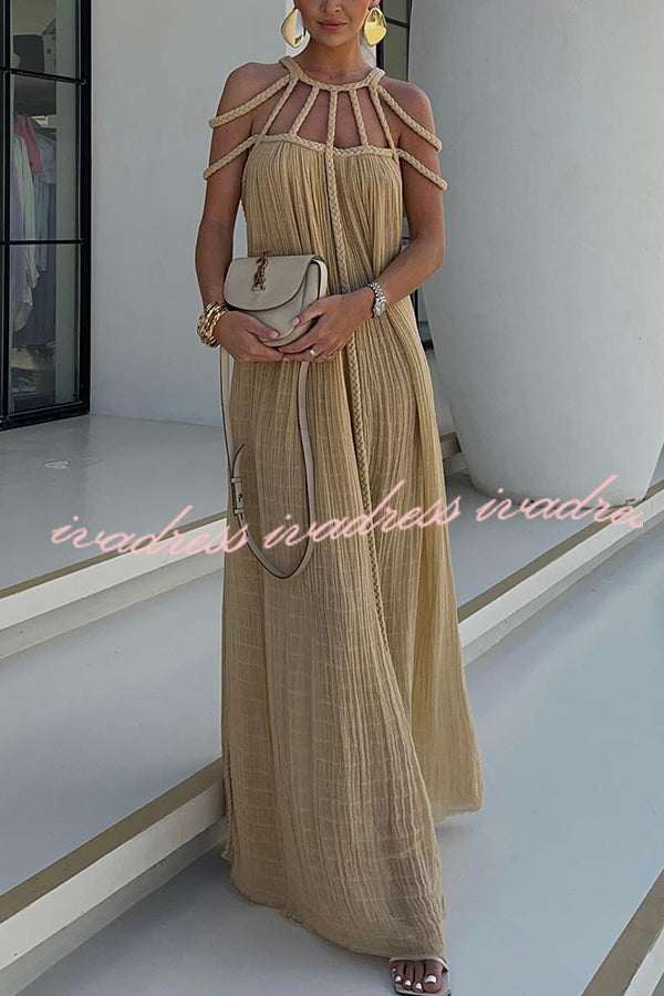 Levoire | Fließendes Maxikleid Fr T