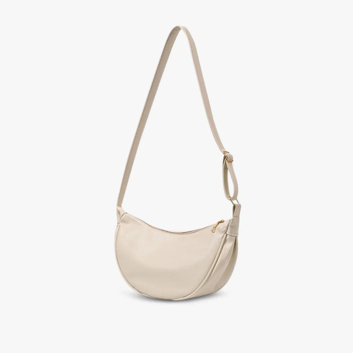 Levoire | Sac À Épaule Classique En Cuir Blanc