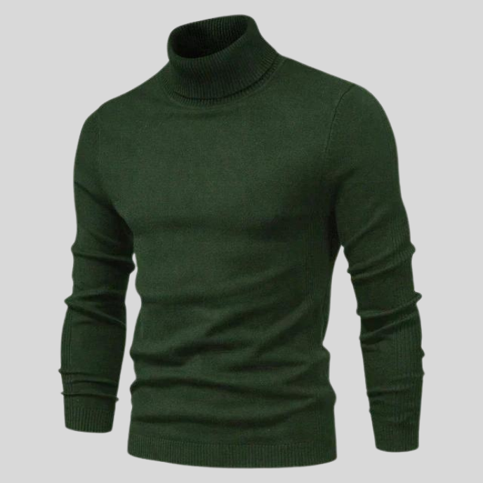 Levoire | Manteau À Col Haut Avec Un Design Moderne Oliivi vert