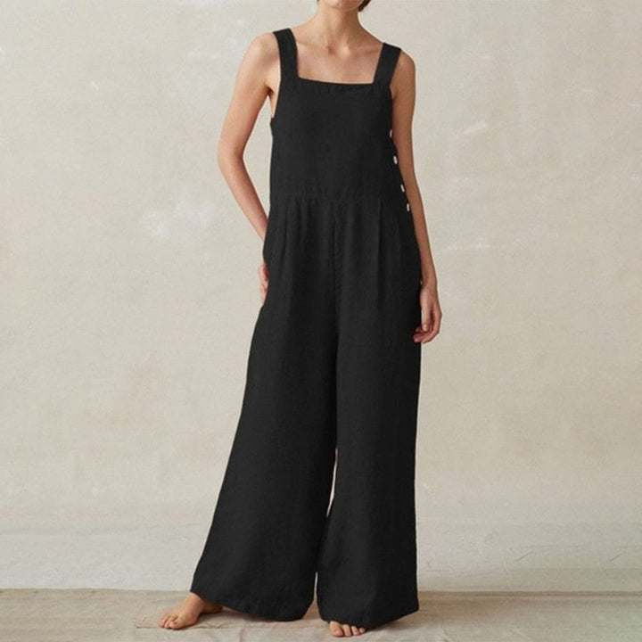 Levoire | ensemble sans manches en deux parties uni Noir