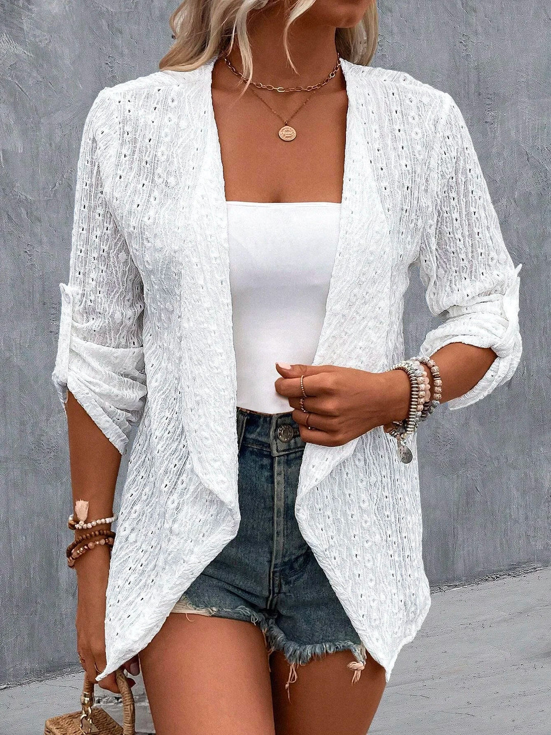Levoire | Veste vibrante et légère Blanc