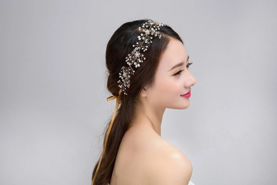 Levoire | Chapeau de coiffure de mariage fait à la main