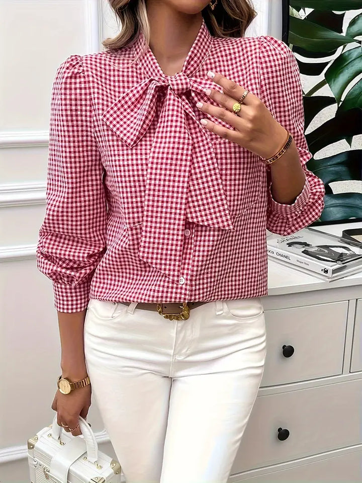 Levoire | Blouse En Coton Avec Nœud