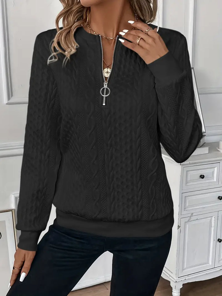 Levoire | Haut De Sweat À Zip Quart